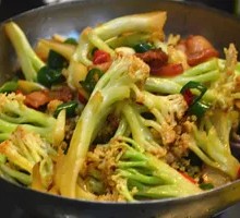 Spicy Cauliflower in Hot Pot