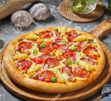 Luxury Multi-Topping Pizza