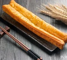 Oil-fried dough stick with pancake
