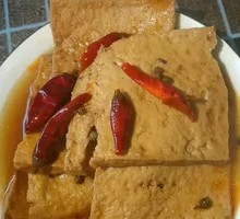 香辣卤豆干