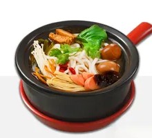 Mushroom Soup with Potato Noodles
