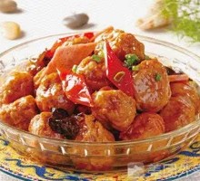 黄焖丸子