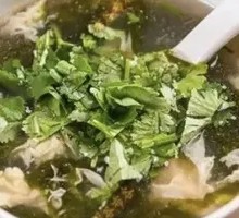 Seaweed and Egg Soup