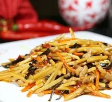 Fish-Flavored Shredded Pork