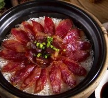 Cured Meat Clay Pot Rice