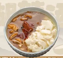 Spicy Soup with Tofu Pudding