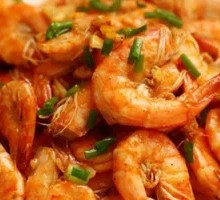 Stewed Large Shrimp
