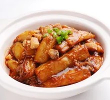 Braised Eggplant in Clay Pot