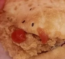 Spicy Chicken Leg Chinese Burger