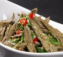 Water Celery with Black Fungus Bamboo