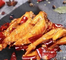 Spicy Chicken Wing Tips Braised