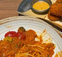 Meatball Tomato Pasta