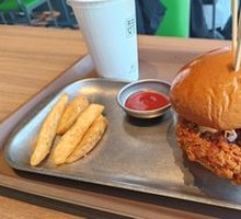 Spicy Fried Chicken Burger