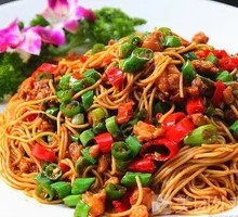 Double Pepper Chicken Noodles
