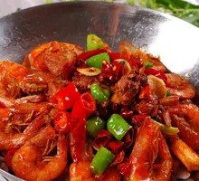 Spicy Stir-Fried Shrimp