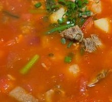 Tomato Potato Beef Stew