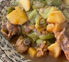 Stewed Pork Ribs with Green Beans