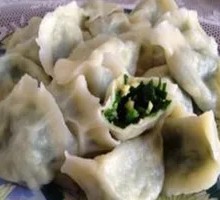 Leek and Egg Dumplings