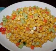 Corn and Chicken Stir-fry