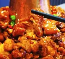 Hot Pot Chicken with Meatballs Platter