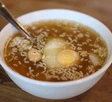 Egg and Fermented Rice Wine Dish