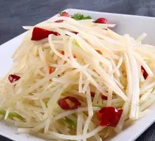 Sour Spicy Potato Stir-fry
