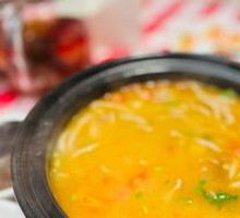Beef Soup with Buckwheat Fish-shaped Noodles