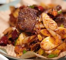 Braised and Stir-fried Beef Shin