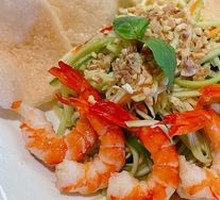 Shrimp Green Mango Salad