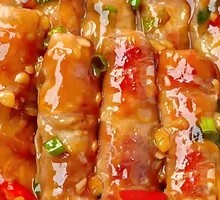 Beef Rolls with Enoki Mushrooms