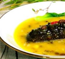 Mixed Grain Steamed Sea Cucumber
