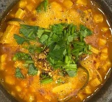 Braised Flatbread in Clay Pot