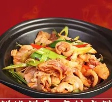 Stir-fried Lamb Head