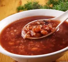 Red Bean and Wheat Berry Porridge