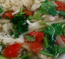 Sour and Spicy Egg Soup