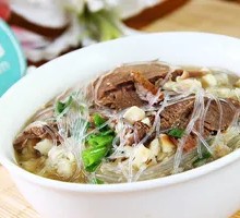 Premium Beef Noodles in Soup