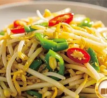 Spicy and Sour Bean Sprouts