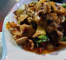 Salt-fried Pork with Potato Slices