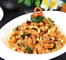 Bean Sprout and Wheat Gluten Stir-fry