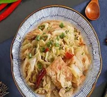 Old Cabbage Braised Tofu