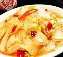 Sour and Spicy Cabbage