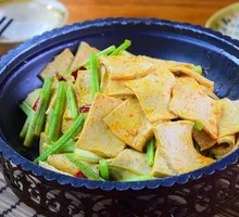 Stir-fried Tofu with Thousand Layers