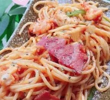Bacon Shrimp Pasta