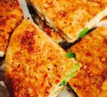 Crispy Fried Flatbread