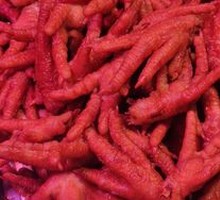Braised Chicken Feet with Tiger Skin