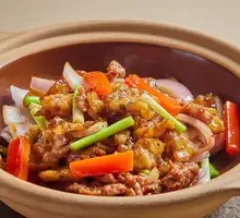Double Green Onion Beef with Chestnut Oil