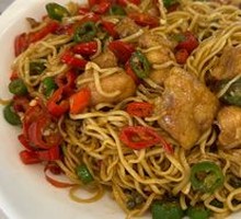 Double Pepper Chicken Noodles