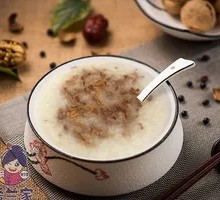 Daylily and Pork Rice Porridge