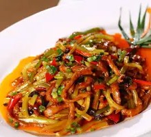 Fish-Flavored Shredded Pork