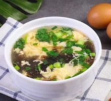 Seaweed and Egg Soup